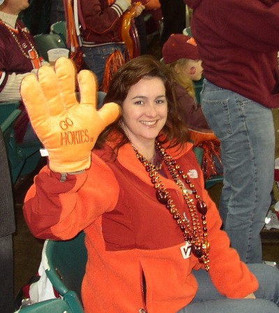 Gerri Newsom at the Georgia Dome, 12/30/06