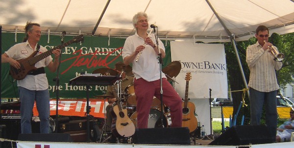 Jim Newsom Quartet at the Stockley Gardens Arts Festival, 5/20/07