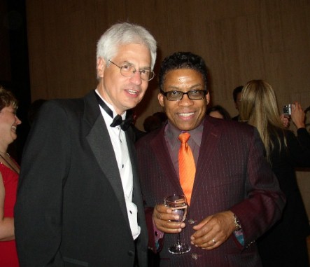 Jim Newsom and Herbie Hancock - May,2003