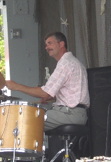 Drum man Rick Jebavy